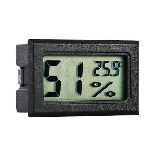 LCD Digital Thermometer Humidity Meter Room Car Temperature Indoor Hygrometer